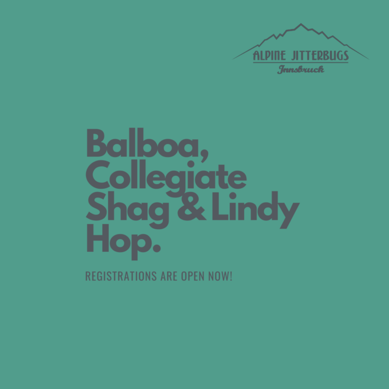 logo balboa lindy hop shag kurse